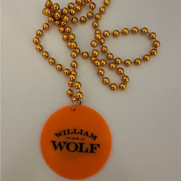 William Wolf Orange Necklace - Picture 1 of 2